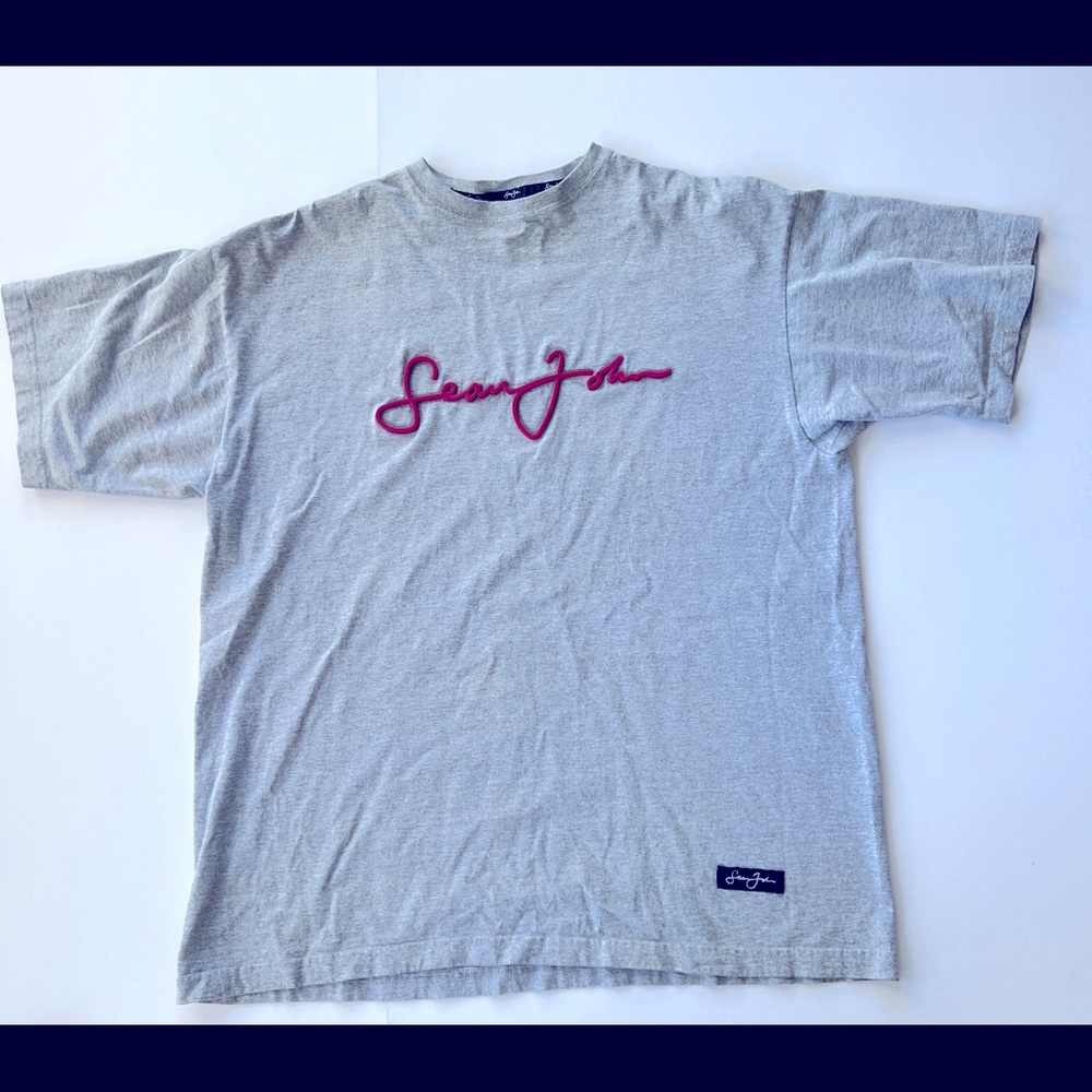 Sean John - Classic T / Raised Rubber Logo  (1999)
